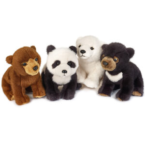 Jucarie de plus Ursulet in sort 27 cm LELLY