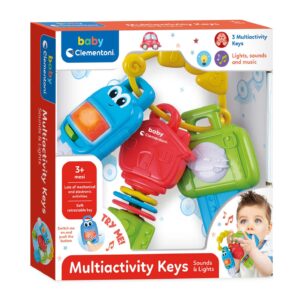 Jucaria cu sunet si lumina Multi-activity Keys CLEMENTONI