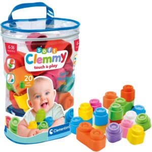 Constructor moale 20 buc. Clemmy CLEMENTONI