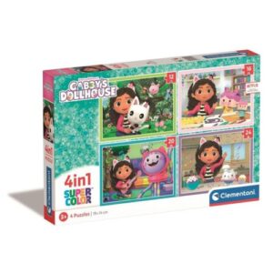 Puzzle 4IN1 GABBY'S DOLLHOUSE Clementoni