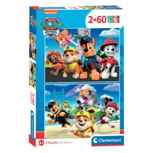 Puzzle 2X60 Paw Patrol Clementoni