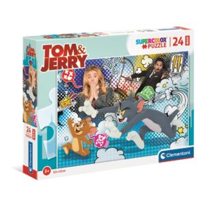 Puzzle Maxi Tom si Jerry 24buc 3+ CLEMENTONI