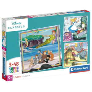 Puzzle Disney Classics 3X48 CLEMENTONI