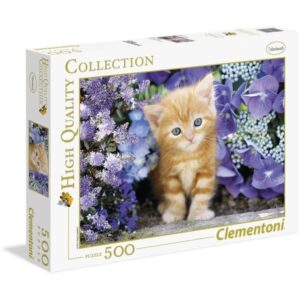 Puzzle Pisicuta 500 piese CLEMENTONI