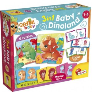 Carotina Baby -joc educativ: Dinoland LISCIANI