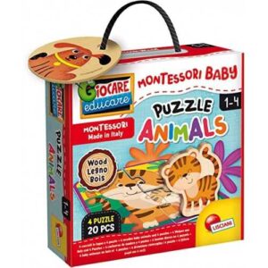 Montessori baby Puzzle - Animalute LISCIANI