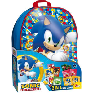 Rucsac Sonic 2 in 1 cu joc LISCIANI