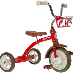 Bicicleta 3 roti + cos fata rosu Italtrike