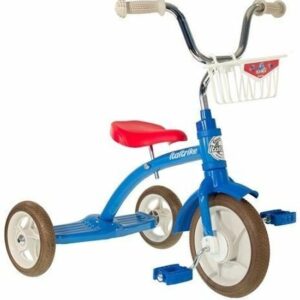 Bicicleta 3 roti + cos fata albastru Italtrike