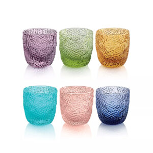 Set pahare Tricot Tumbler multicolor 6 buc IVV
