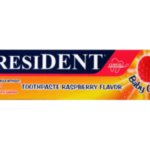 Pasta de dinti pt copii President Zmeura (0-3ani) 30ml