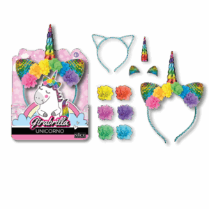 Cerc pentru par Unicorn GIRABRILLA