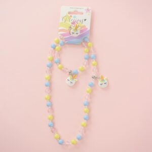Set bratara inel si colier Unicorn Precious NICE
