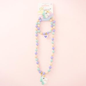 Set bratara colier si inel Lilycorn Precious NICE