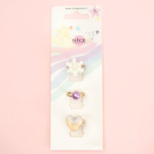 Set Inele Snow Princess Precious NICE