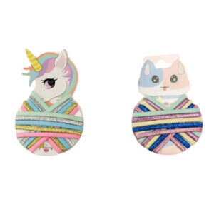 Set elastice pentru par Hair ties 15 buc. in asort. Precious NICE