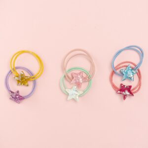 Set elastice pentru par Star pony 2 buc. in asort. Precious NICE