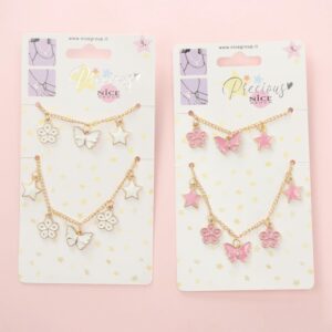 Set bratara si Lantisor Gipsy in asort. Precious NICE