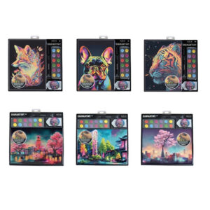 Pictura cu diamand LEVEL UP 1 in asort. DIAMANTINY NICE