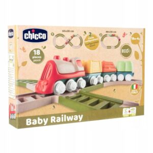 Set tren de jucarie cu cale ferata Baby Railway Chicco