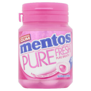 Guma de mestecat Mentos Pure Bubble Frash 60g