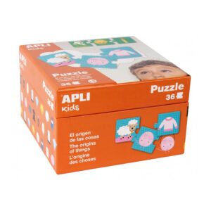 Puzzle 'Origin of thigs Apli