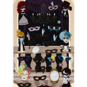 Stickers Party Masck Apli