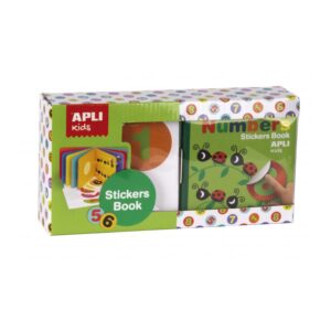 Primul cartea Cifre cu stickers and creion Apli