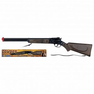 Cowboi Pusca 12 pistoane, 12 cartusi - negru GONHER