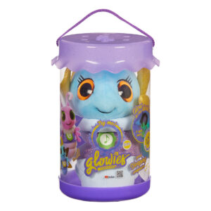 GW002 Jucarie de plus Licurici Albastru cu timer, sunete si lumini Glowies