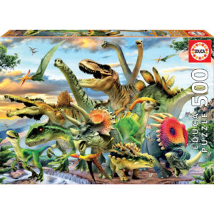 Puzzle-500 Dinosaurs