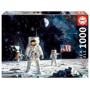 Puzzle-1000 First Men on the Moon, Robert McCall