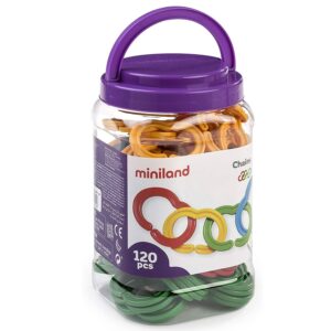 Zale din plastic pentru activitati de indemanare 120 buc MINILAND