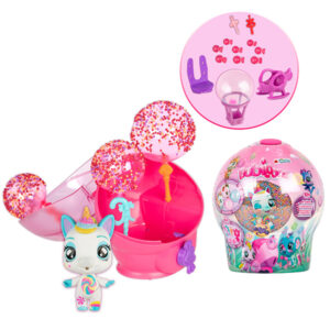 Set de joaca surpriza cu figurina si baloane Bubiloons - Bubi