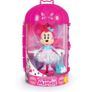 PAPUSA MINNIE CU ACCESORII - RAINBOW W4 Mickey & Minnie IMC TOYS