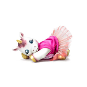 Jucarie AniReal 35 cm Unicorn in fuata roz BERJUAN