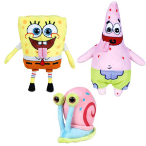 Jucarie de plus in asort. 26cm Spongebob Nickelodeon