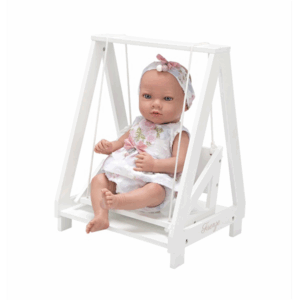 Leagan din lemn pentru papusa Arias