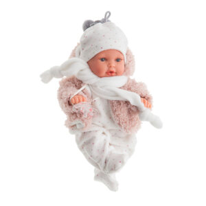 Papusa Kika 27cm subita roz Antonio Juan