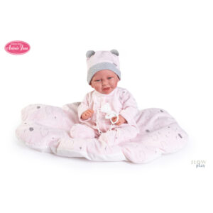 Papusa Nou-nascut Carla cu nori 42 cm Antonio Juan