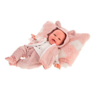 Papusa Clara 34cm costum roz Antonio Juan