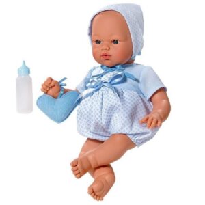 Papusa KOKE 36 cm cu Bibiron azur ASI