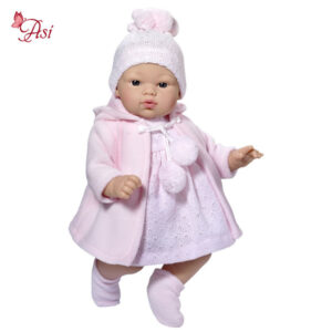 Papusa KOKE 36 cm roche roz ASI