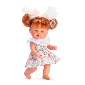 Papusa in Rochia cu flori. 20cm ASI