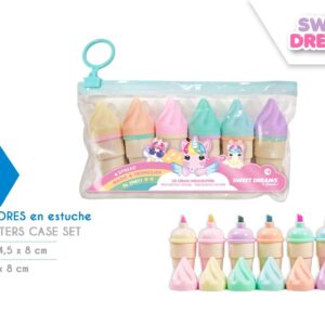 Set 6 markere Inghetata Sweet Dreams and Friends KIDS