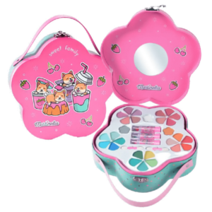 Trusa de machiaj tip gentuta, Yummy Flower Case MARTINELIA