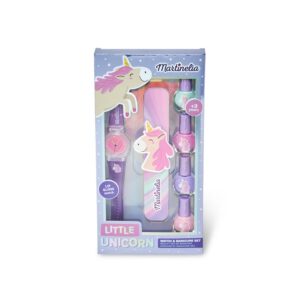 Set pentru manichiura+Ceas cu balsam Little Unicorn MARTINELIA
