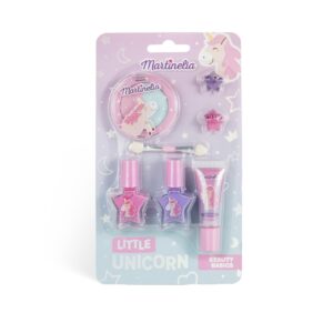 Set 7 accesorii cosmetice Little Unicorn MARTINELIA
