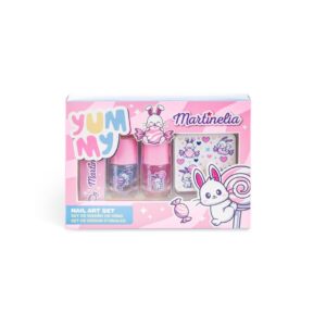 Set 2 lacuri de unghii si accesori Yummy MARTINELIA