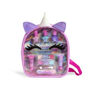 Set rucsac si produse cosmetice pentru copii Lttle Unicorn MARTINELIA